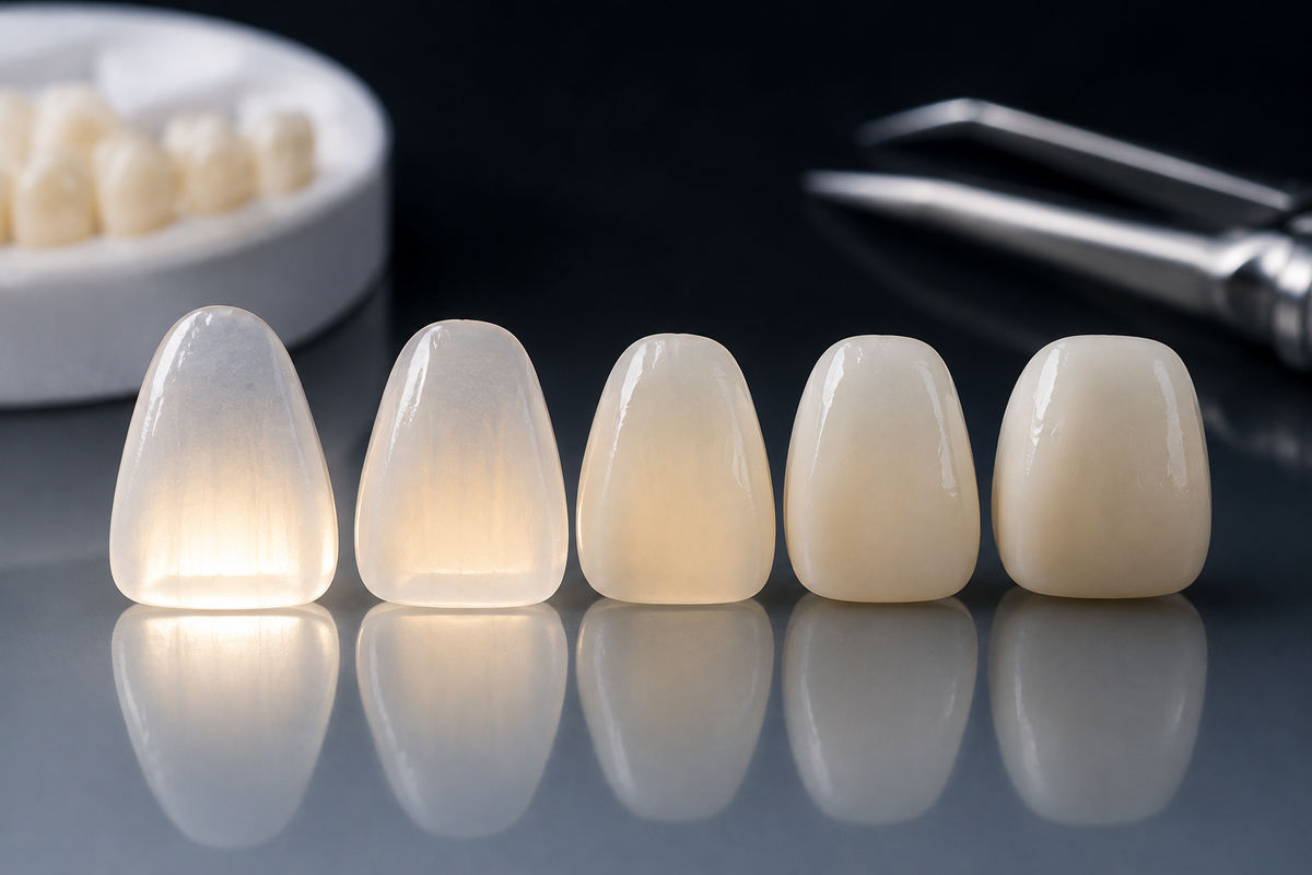 How Does Crown Thickness Affect Translucency in Pre-Shaded Zirconia