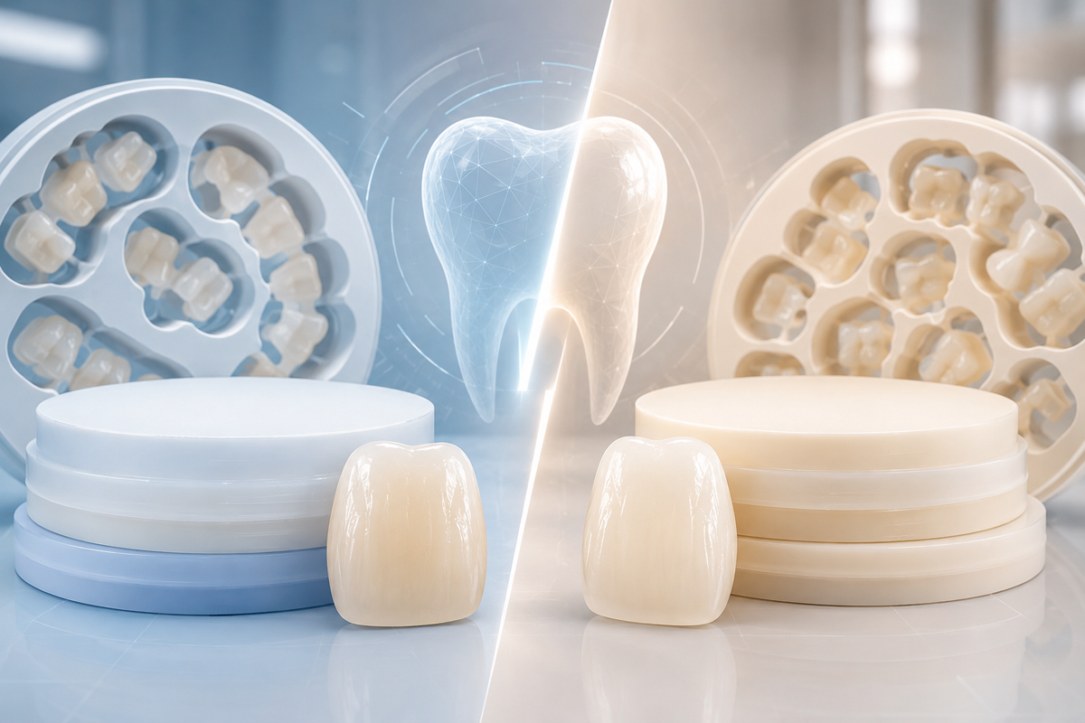 How to Choose Between Aidite HonorZir SHT and Superfect Zir SHT for Anterior Cases?