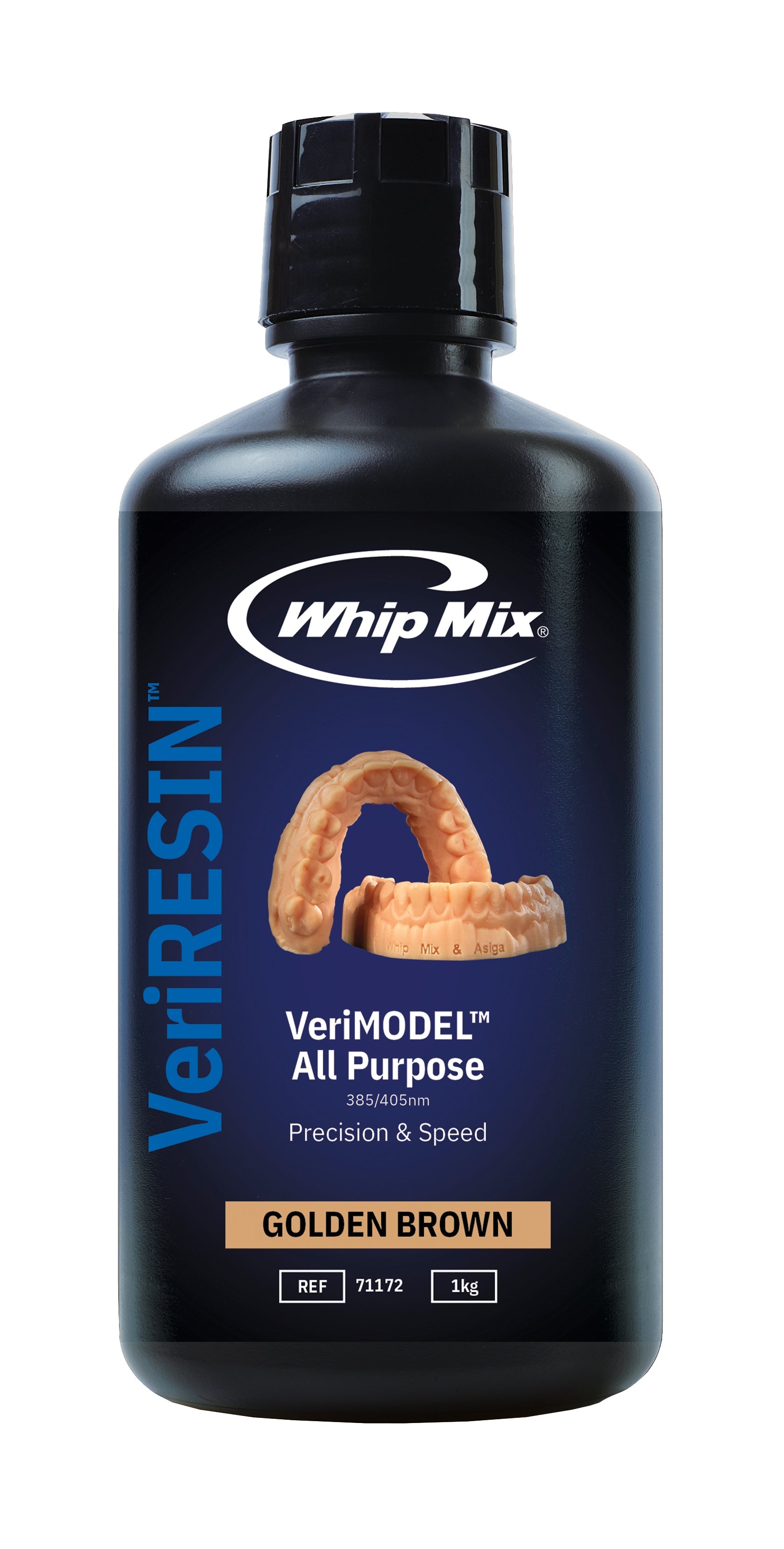 Whip Mix VeriMODEL Golden Brown Resin – ZirconiaGuys
