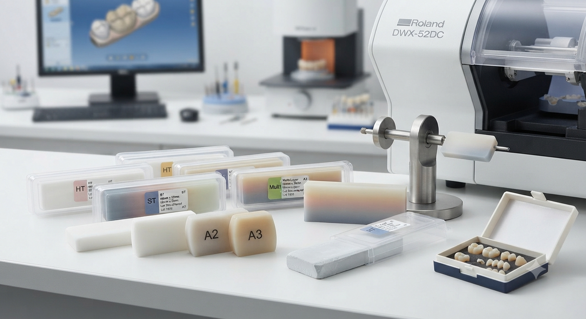 Dental Zirconia Blocks: How to Choose the Right Block for Your CAD/CAM Workflow