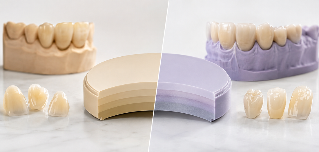 How Does TT One Multilayer Compare to Explore Esthetic for Esthetic Zone Cases