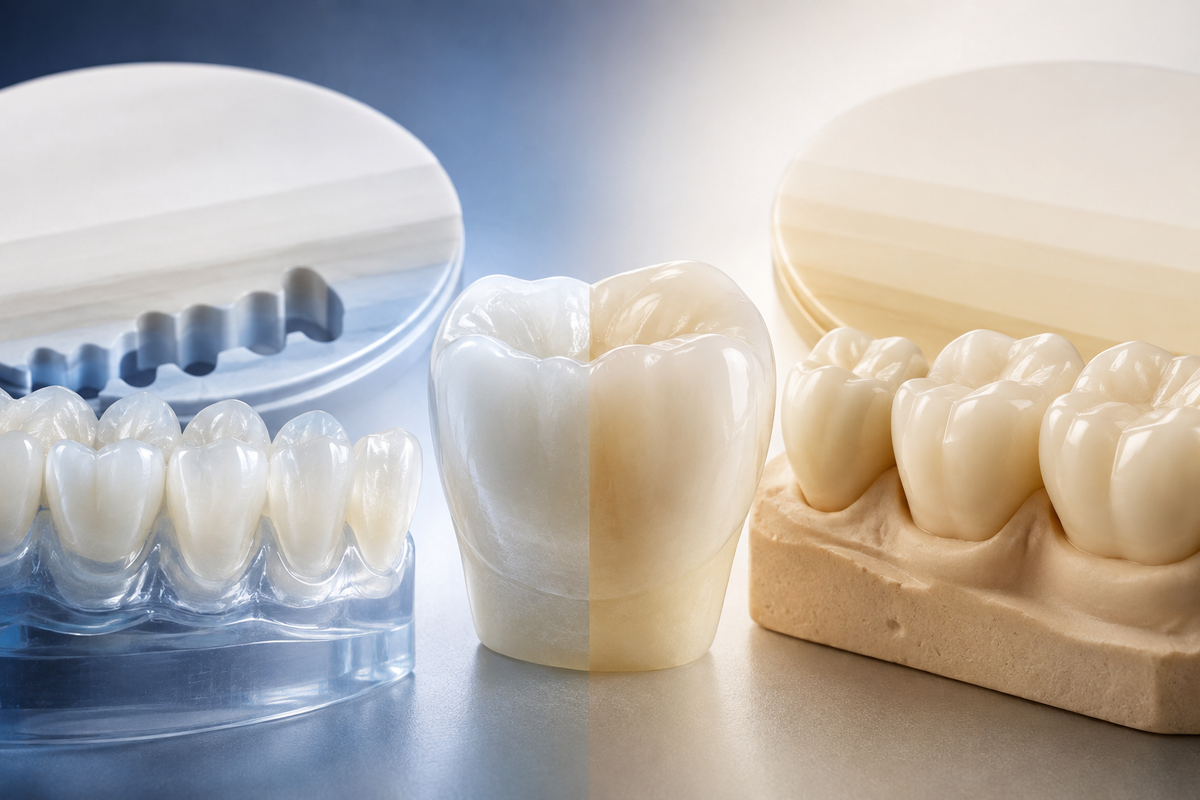 How Does Translucency vs. Opacity Affect Aidite Multilayer Zirconia Crown Selection