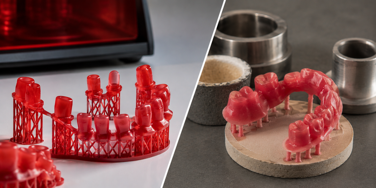 How Does VeriCAST Red Compare to Traditional Wax Patterns for Casting Accuracy