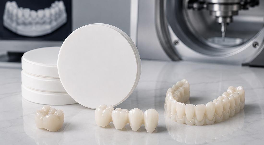 How to Choose the Right Zirconia Disc for Single Crowns, Bridges, and Full-Arch Restorations