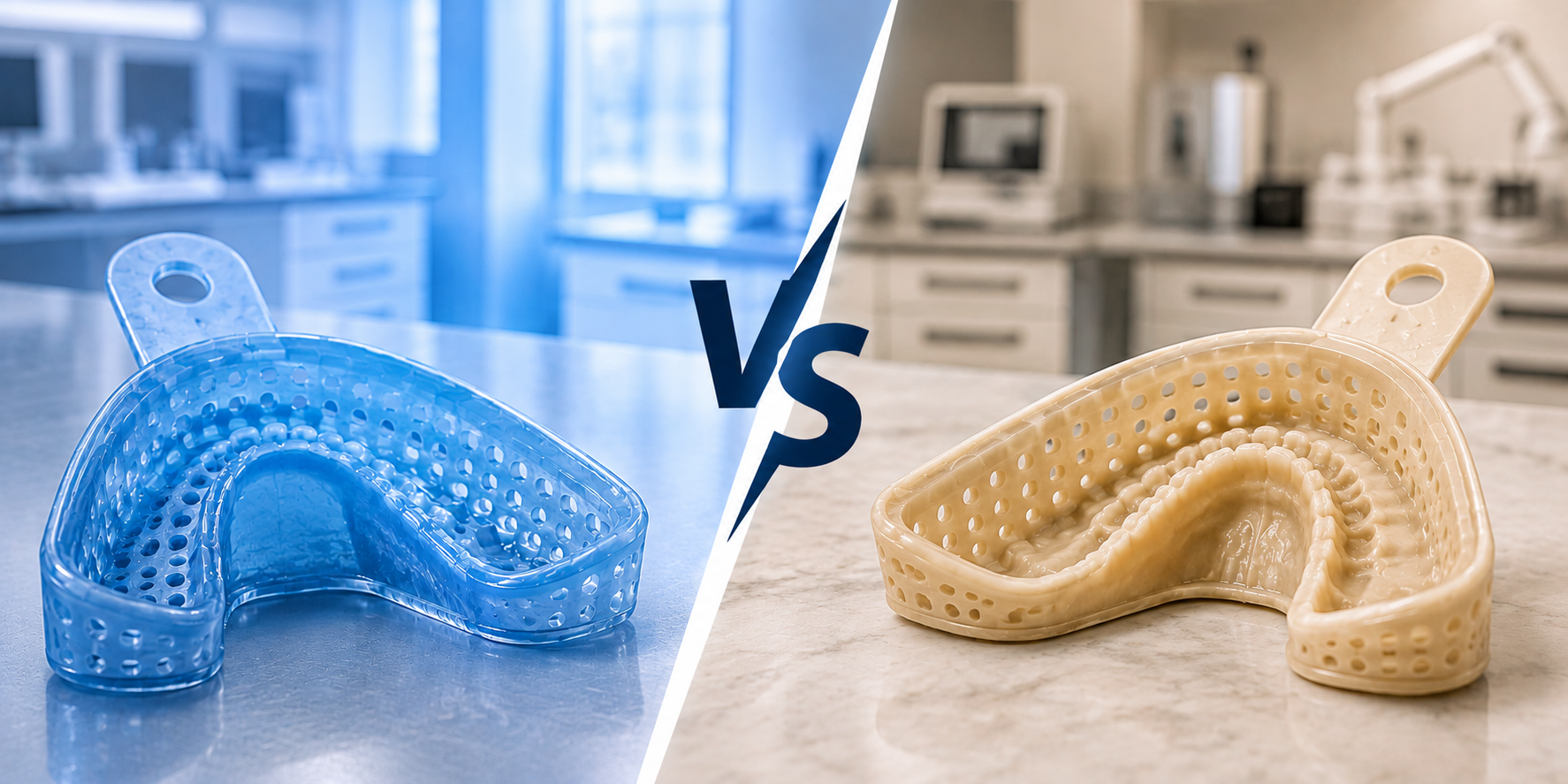 VeriTRAY vs Key Tray Resin Which Dental Impression Tray Resin Is Right for Your Lab