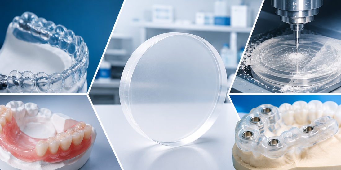 What Are the Main Applications of PMMA Disc in Dental Labs