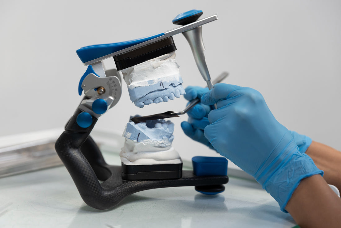 ST multilayer zirconia dental crown model