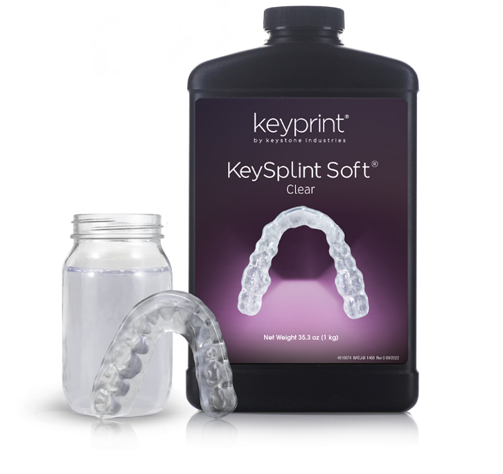 Key Splint Soft Clear  Resin